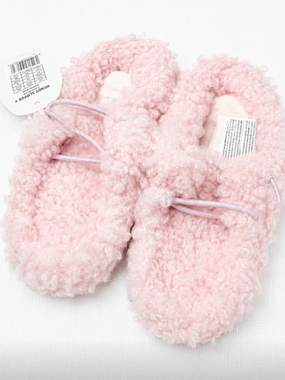 Hey Dude Kids Cozy Pink Sherpa Slip-Ons